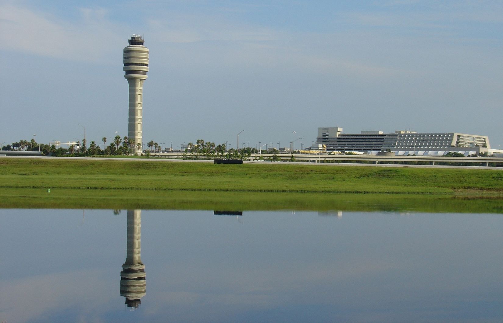 FAA Tower/Terminal Across Lake