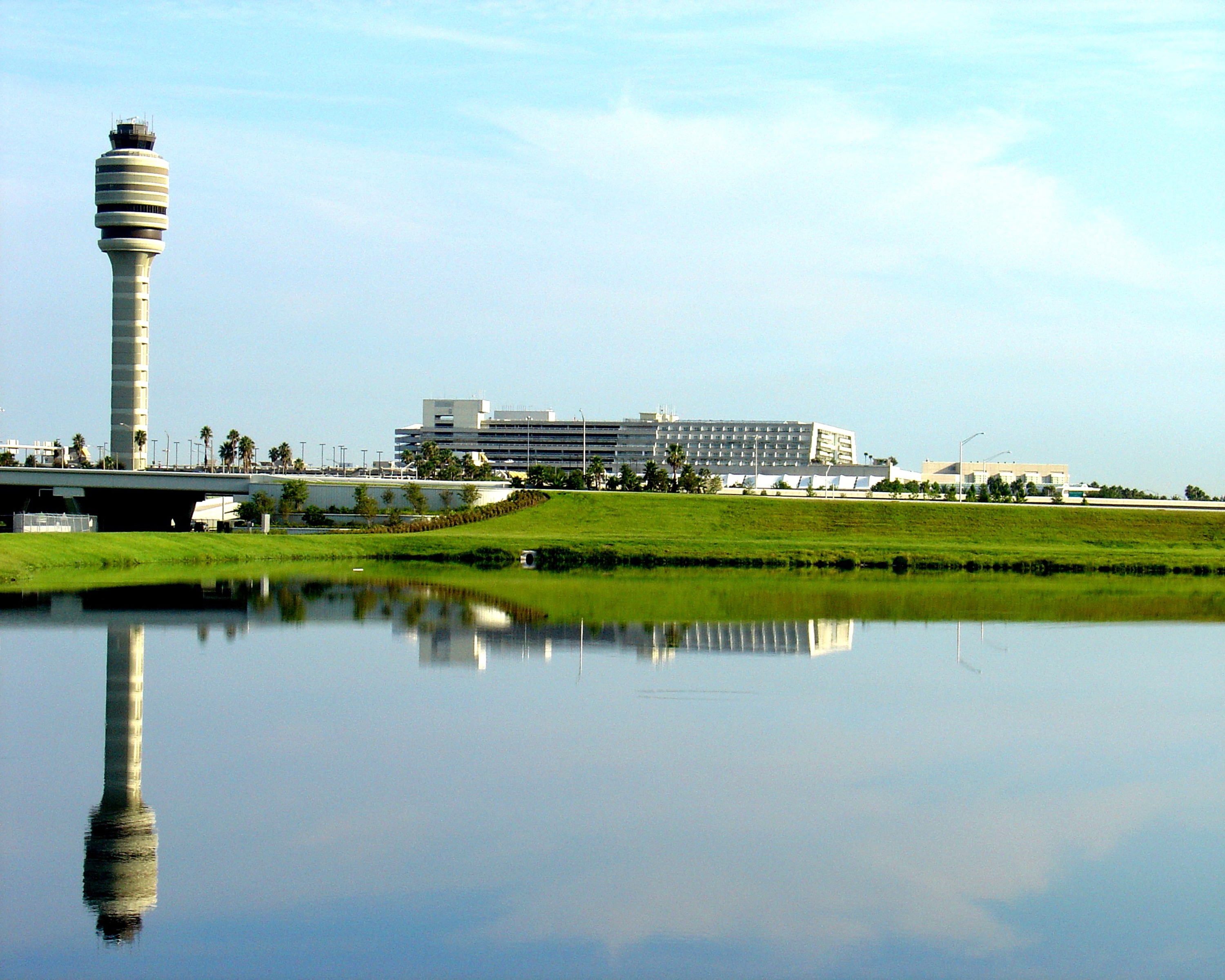 South Side of Terminal Reflected