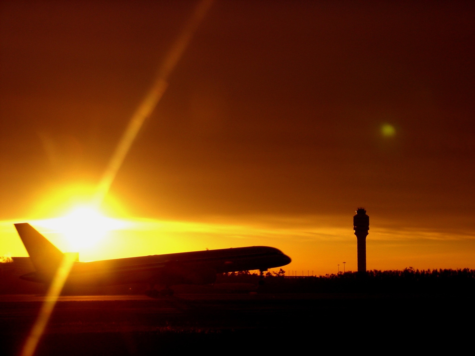 Takeoff at Sunrise