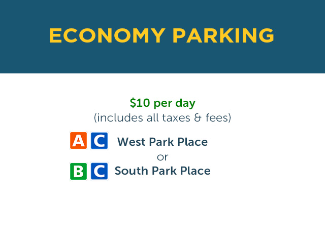 Park Place Economy Parking Lots