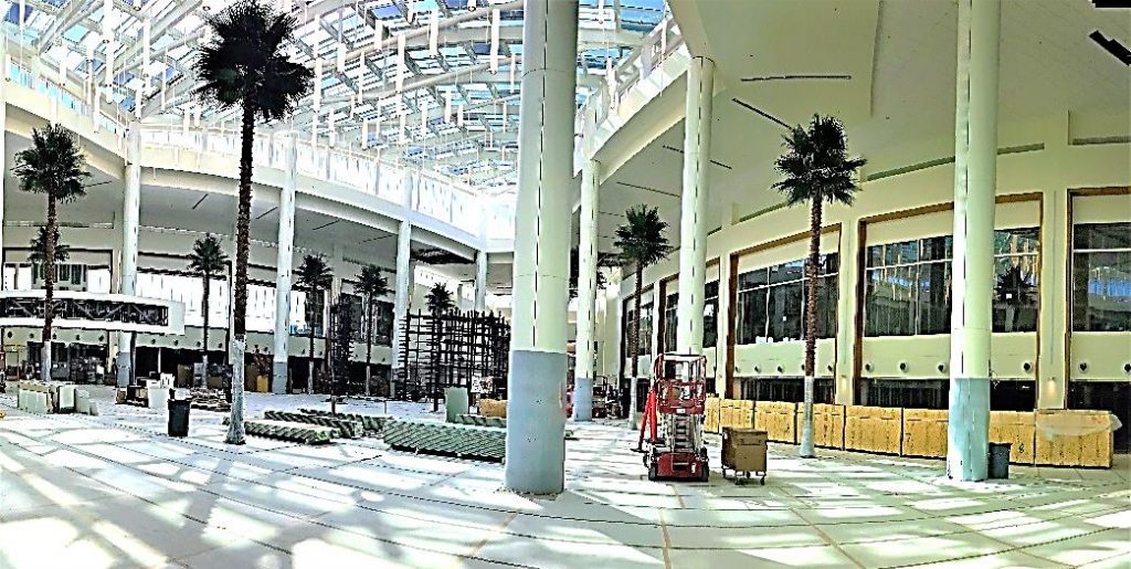 Forever Trees Create Realistic and Sustainable Florida Experience in Terminal C