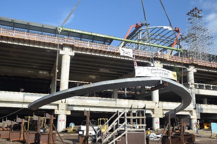 Construction Milestone Reached at Orlando International Airport's South Terminal Site
